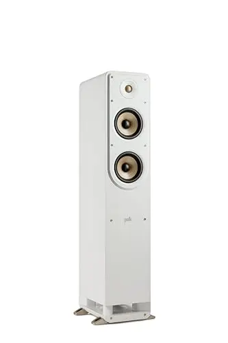 POLK AUDIO Signature Elite ES50 Altavoz de Suelo Hi-Fi, Blanco