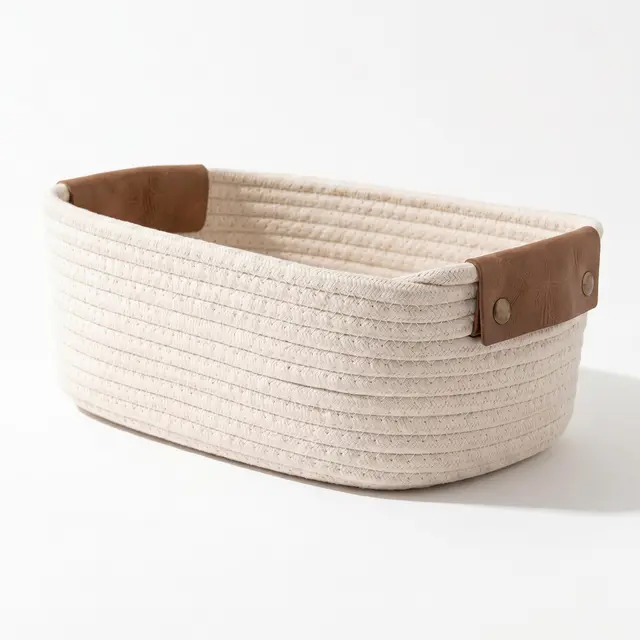 xaqamy 004 cesta almacenaje beige