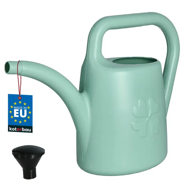 KOTARBAU® Regadera Plantas - Plástico - 4,5 L - Salvia - Regaderas para Macetas - con Boquilla Extraíble para Jardín