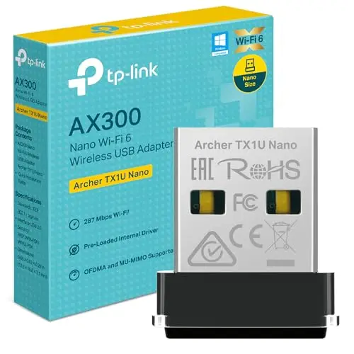 tp-link archer tx1u nano wifi 6 usb