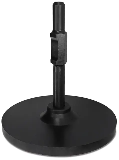 WERHE Compactador de tierra de acero Ø250mm HEX30 - placa base redonda para compactación para preparación de superficies - pisón de hormigón para jardinería - herramientas para demolición martillo