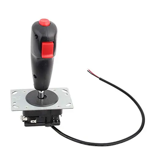 Joystick de Vuelo de 8 vías con Disparador y botón de Disparo Superior Control de Vuelo analógico preciso para Juego de