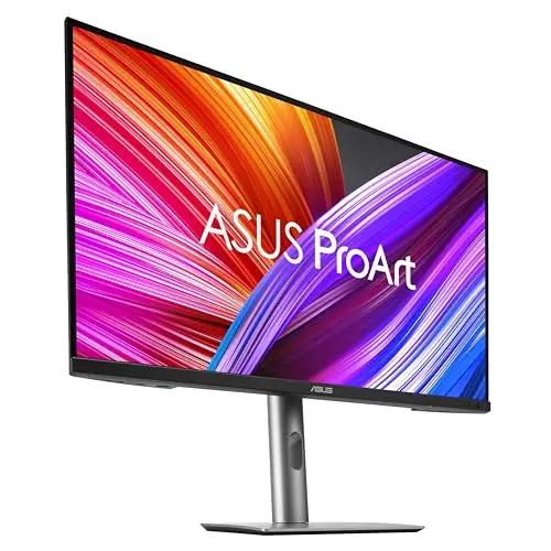 ASUS ProArt Display PA279CRV - Monitor profesional de 27", IPS, 4K UHD (3840 x 2160), 99% DCI-P3/Adobe RGB, precisión de color ΔE < 2, Calman, USB-C PD 96W, peana ergonómica, sostenibilidad ecológica