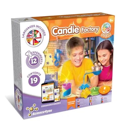 science4you fábrica de velas kit