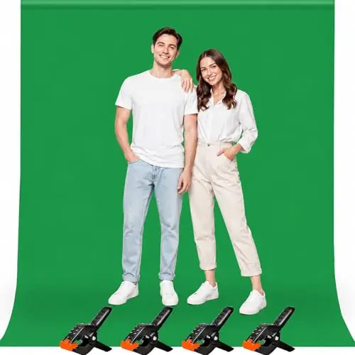 heysliy green screen 2x3m plegable
