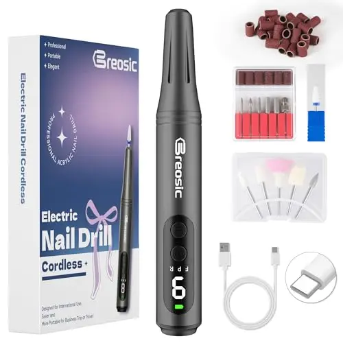 breosic torno uñas profesional 35000 rpm