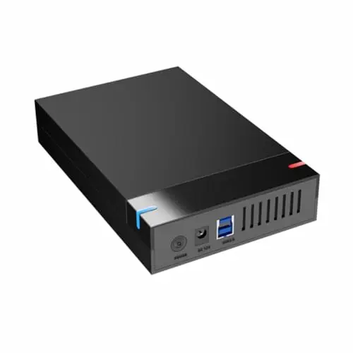 Marran Carcasa para Disco Duro SATA A USB 3.0,Adaptador para Disco Duro Externo,Carcasa para Disco Duro SSD 3,5 Pulgadas,Caja para Disco Duro HDD 10 TB para PC,Portátil,Enchufe UE