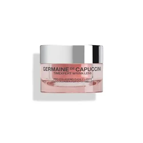 Germaine de Capuccini - Timexpert Wrink·Less - Crema Pro-Colágeno Ojos y Labios - Tratamiento Antiarrugas para Patas de Gallo y Código de Barras - 15 ml