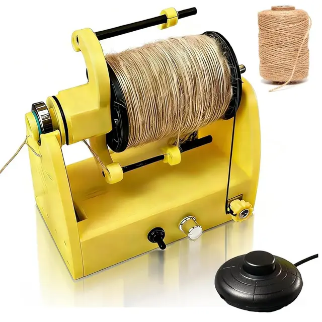Máquina De Hilado De Hilo, Rueda De Hilado De Lana Eléctrica, Hilandero Con Interruptor De Pie, Velocidad Ajustable De 800 Rpm, For Proceso De Hilado Mixto, Proceso De Bricolaje