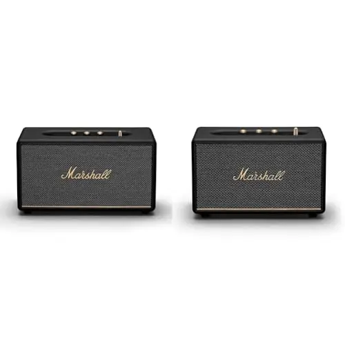 Marshall Stanmore III Altavoz Bluetooth inalámbrico, Negro & Acton III Altavoz Bluetooth inalámbrico, Negro
