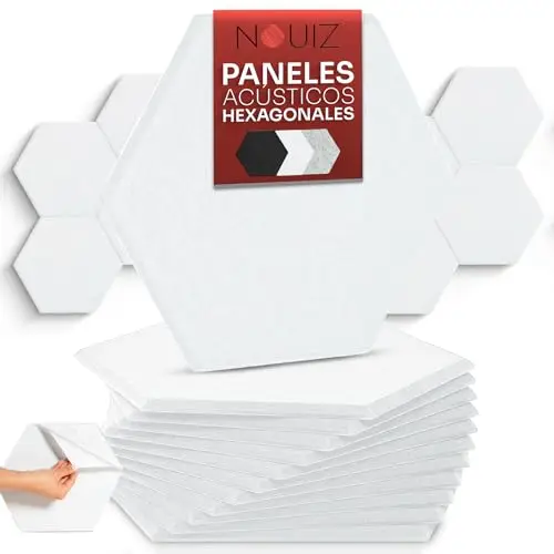nouiz pack 12 paneles acústicos