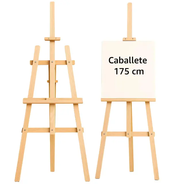 amazinggirl caballete de madera plegable