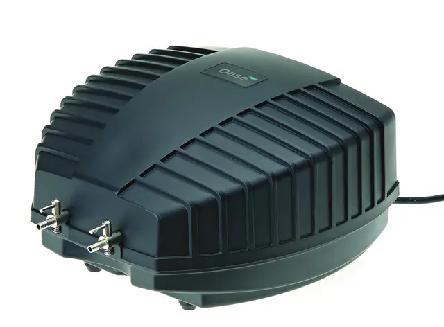 OASE 37125 Aireador de estanque AquaOxy 1000 adecuado para estanques de hasta 10 m³, suministro eficaz de oxígeno para el estanque, enriquecimiento de oxígeno, bomba aireadora, cuidado del estanque