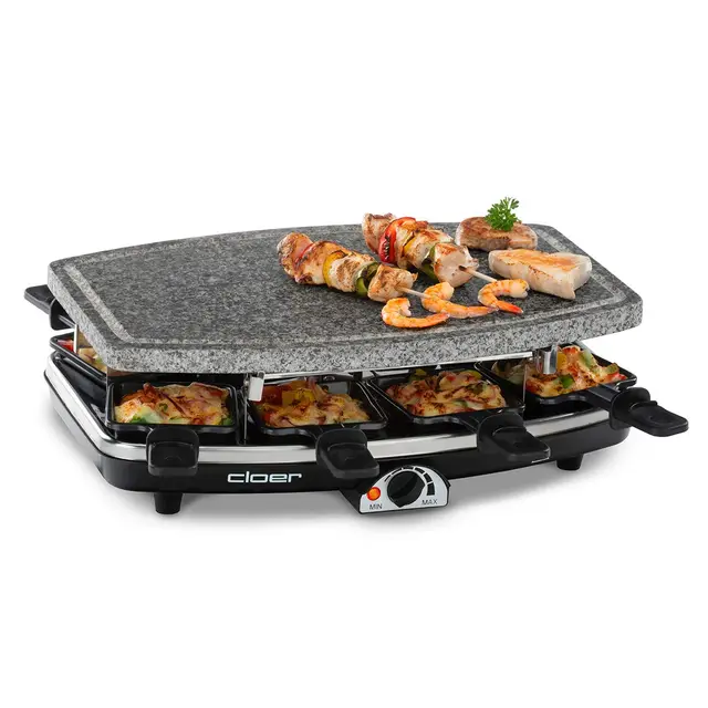cloer 6430 raclette con piedra natural