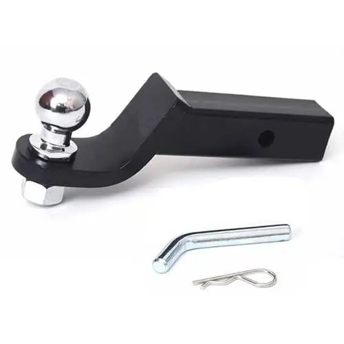 YancioG - Juego de barra de remolque de acero para remolque, 5 cm, para remolque, SUV, camión, Dirt Bike
