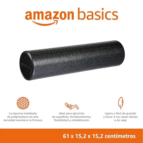 Amazon Basics Rodillo de Espuma Moteada Alta Densidad 61 cm