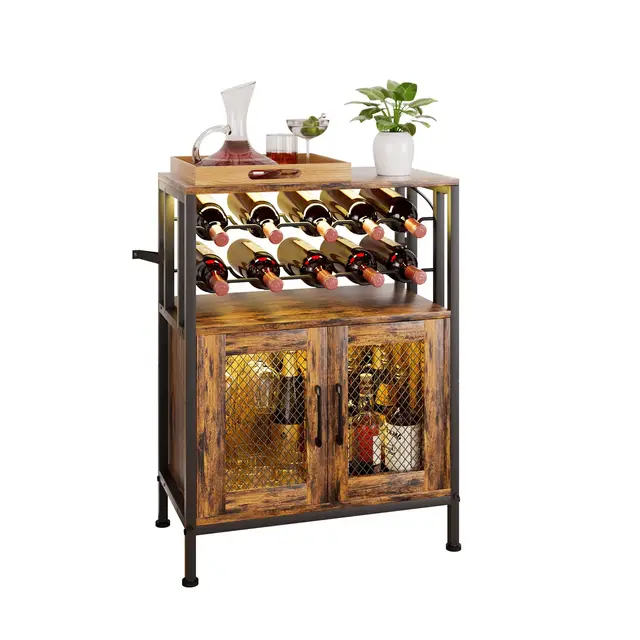 yorbay ys023 armario vino led industrial