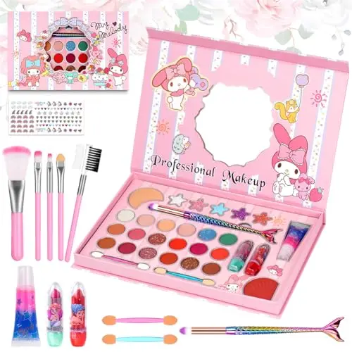 aomig kit maquillaje infantil 37 piezas