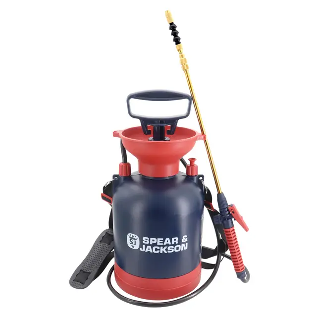 Spear & Jackson 3LPUMP Pulverizador de presión con Bomba de Uso General de 3 litros