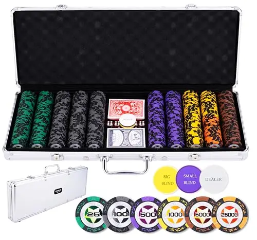 engelhart 320921 set póker 500 fichas