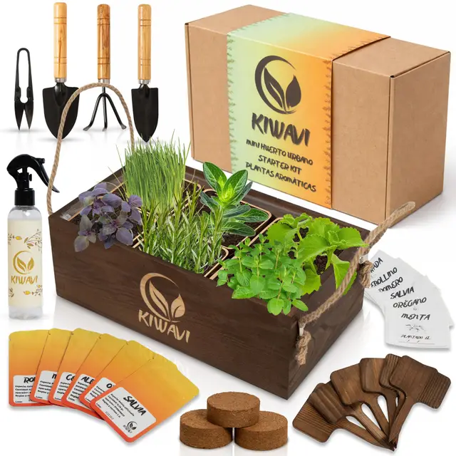 kiwavi kit aromáticas 6 semillas