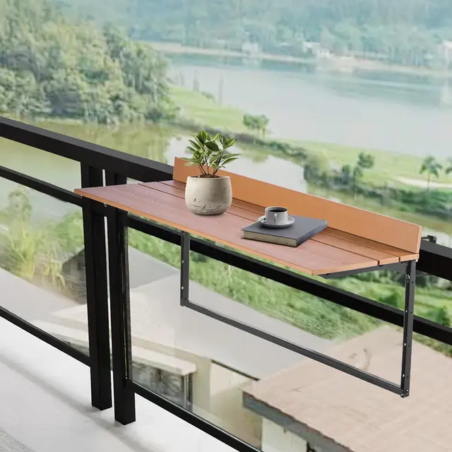 vevor dl-bc06 mesa colgante balcón