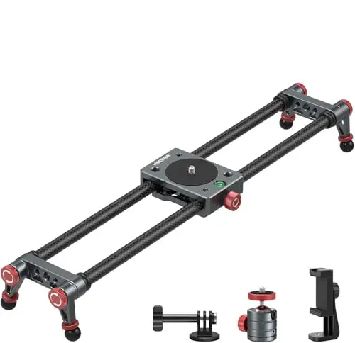 neewer cs1m slider fibra de carbono