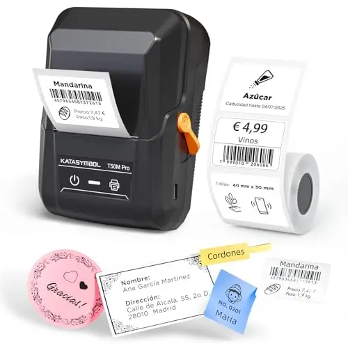supvan t50m pro etiquetadora bluetooth