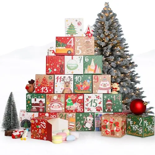 kikisml calendario adviento 24 cajas