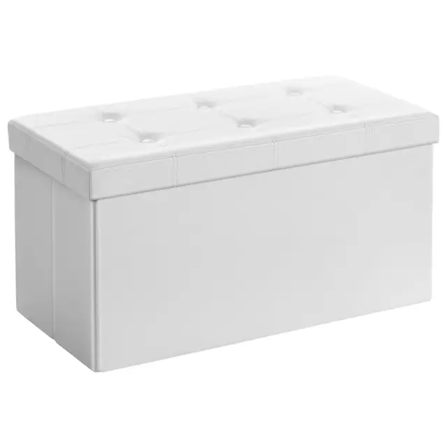 songmics lsf106 puff baúl plegable 80l