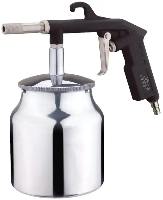 FIAC Pistola de chorro de arena con depósito de 1000 ml, presión máxima 8 bar