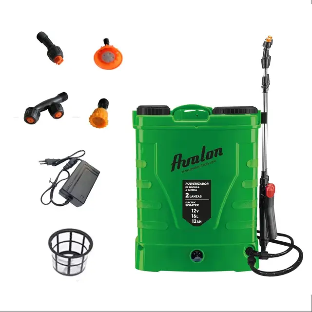 avalon pulverizador mochila 16l batería