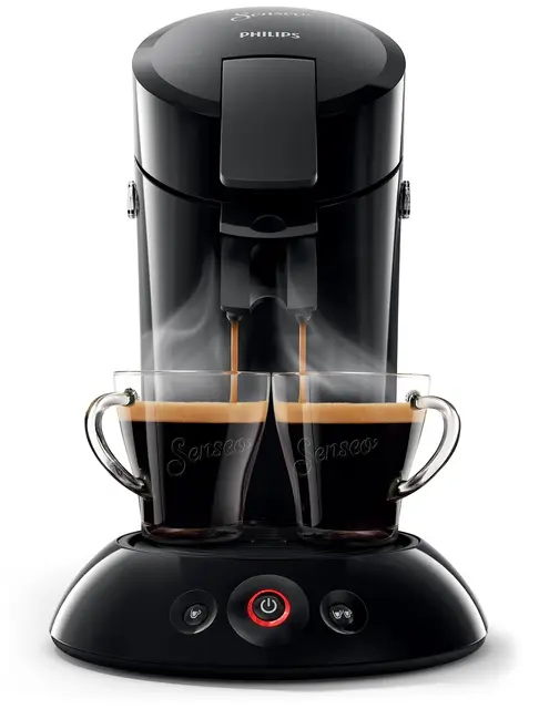 PHILIPS Senseo HD6553/67 Cafetera, Negro, 21.3 x 31.5 x 33 cm