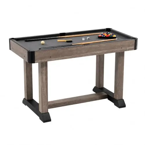 Mesa Billar para niños 120cm - Mesa Pool pequeña para casa con Accesorios completos,