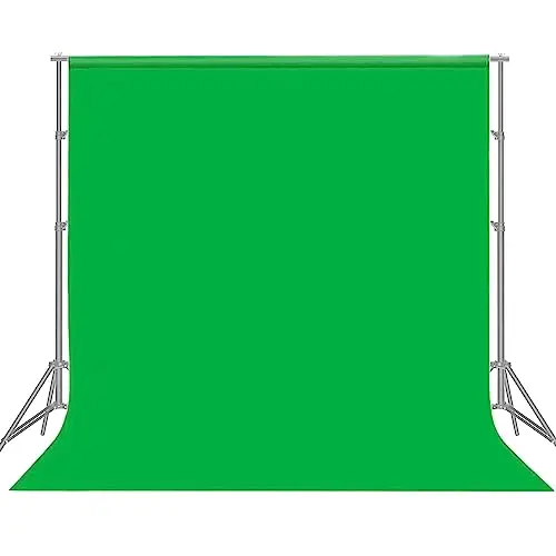 bonvvie fondo croma verde 3x3m muselina