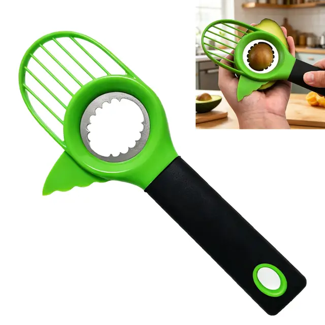 smaoqingji cortador 3 en 1 aguacate