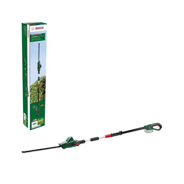 Bosch Tijeras cortasetos telescópicas a batería UniversalHedgePole 18 (sin batería, sistema de 18V, en caja)