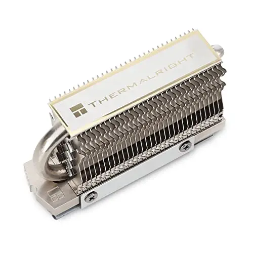 Thermalright-TR HR-09 2280 - Disipador de calor SSD de doble cara con almohadilla térmica de silicona para M.2 SSD ordenador y PC