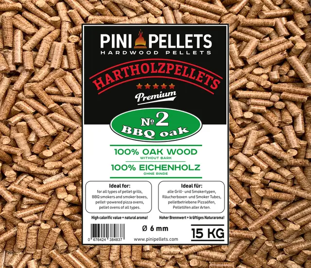 pini grillpellets 15 kg roble