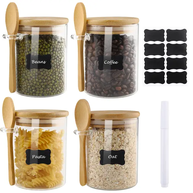 zosenyer tarros vidrio 350ml con tapa