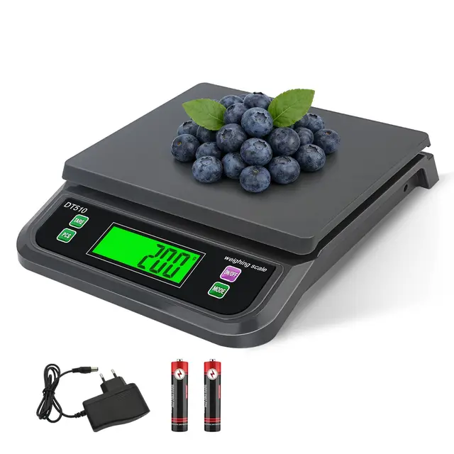 LICHUXIN Báscula de Cocina Profesional 30 kg