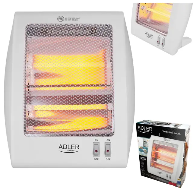 adler ad7709 radiador halógeno