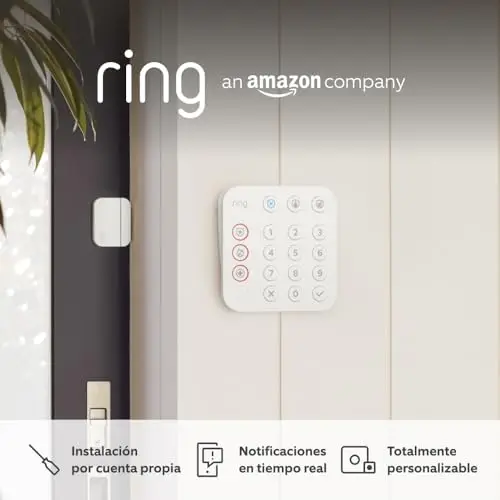 Kit de Ring Alarm - XL con sirena exterior | Sistema de seguridad para el hogar con alarma y vigilancia asistida opcional - Sin compromisos a largo plazo | 30 días gratis de Ring Home