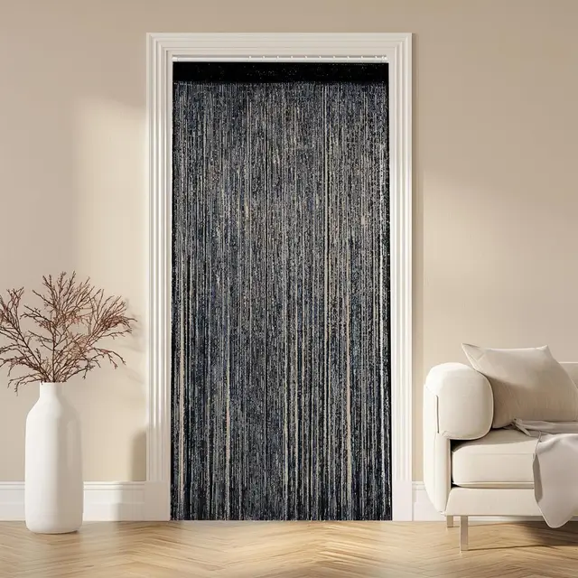 tassfroo string cortina para ventana