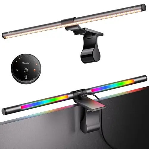 Quntis Barra de Luz para Monitor RGB 51 cm con Mando