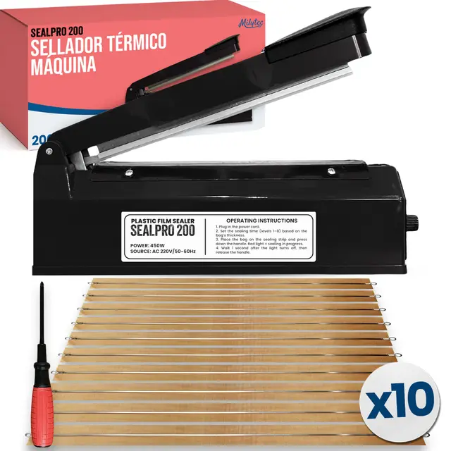 milytec scelleuse200 selladora