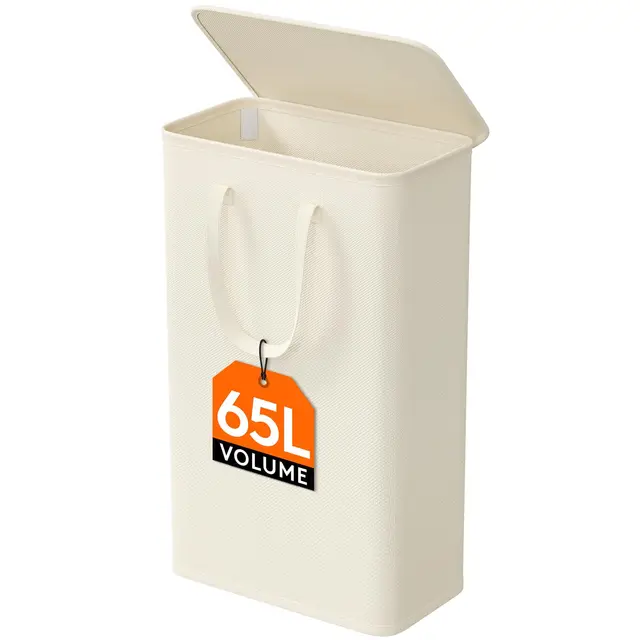 lifewit cesto ropa sucia 65l tela