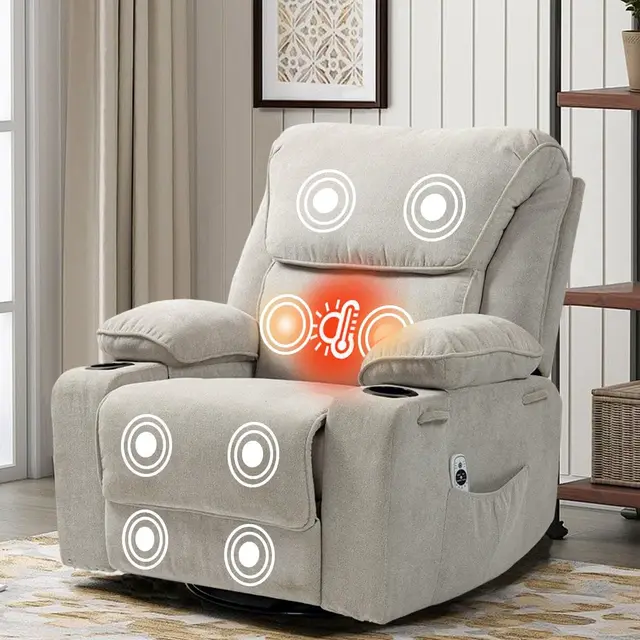 brthory cf9824 sillón relax 150° masaje