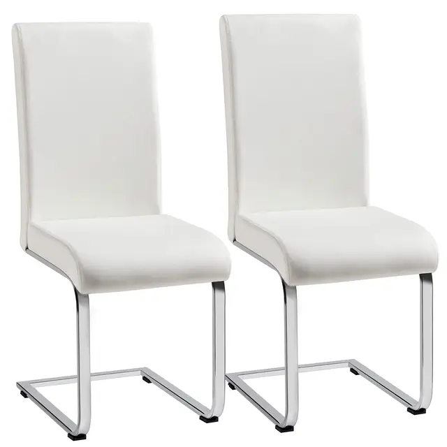 yaheetech sillas comedor blancas 2