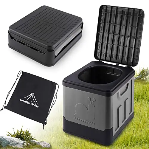 Diealles Shine Baño Portatil o 120 Piezas Bolsas de Aseo para Camping